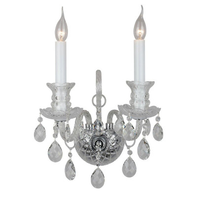 Хрустальное Бра Crystal Tears Хромовое