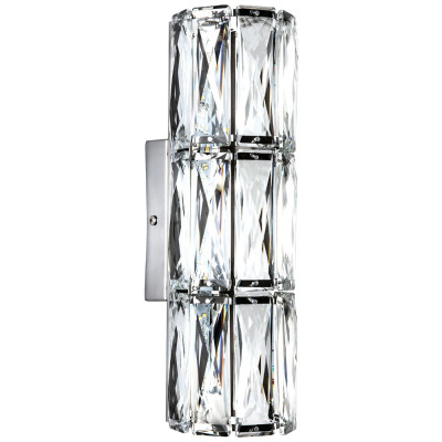 Хрустальное бра Marzia Crysral Chrome Wall Lamp
