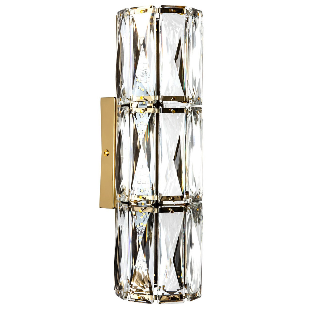 Хрустальное бра Marzia Crysral Golden Wall Lamp