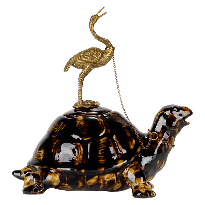 Чайник фарфоровый в виде черепахи Crane & Turtle
