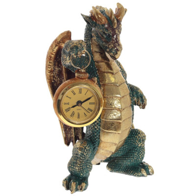 Часы в виде дракона Green Dragon with Clock