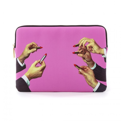 Чехол для ноутбука Seletti Laptop Bag Lipsticks Pink