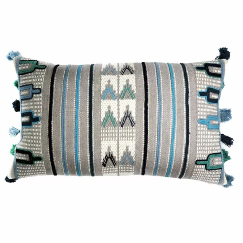 Чехол на подушку Blue Ikat