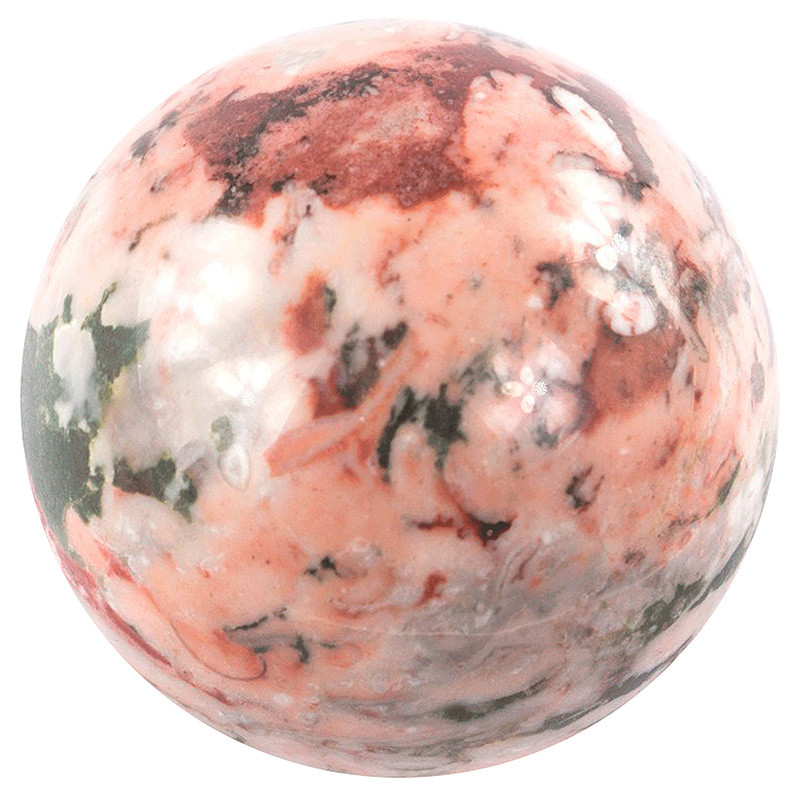 Шар декоративный из натурального камня Креноид Natural Stone Spheres 7.5 см