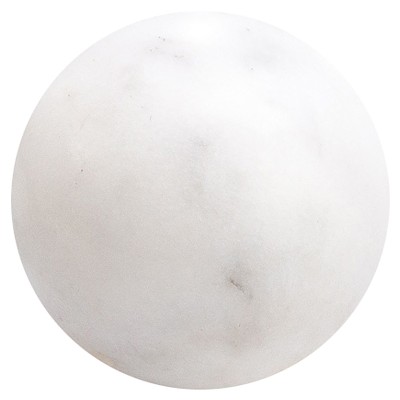 Шар декоративный из натурального камня Мрамор Белый Natural Stone Spheres