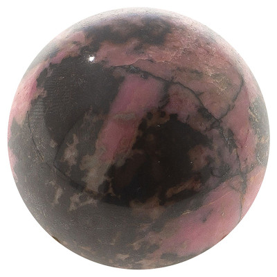 Шар декоративный из натурального камня Родонит Natural Stone Spheres