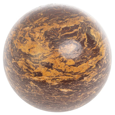 Шар декоративный из натурального камня Яшма Песочная Natural Stone Spheres
