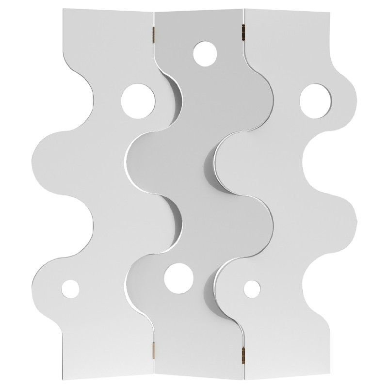 Ширма Loani Curved Screen for Room White