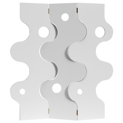 Ширма Loani Curved Screen for Room White