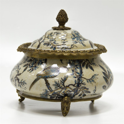 Шкатулка Blue and Bronze Cuckoo