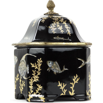 Шкатулка Box Fish Chinoiserie