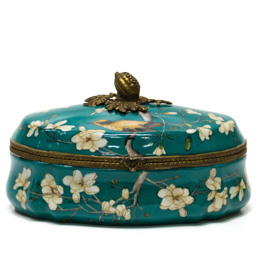 Шкатулка Box White Flowers