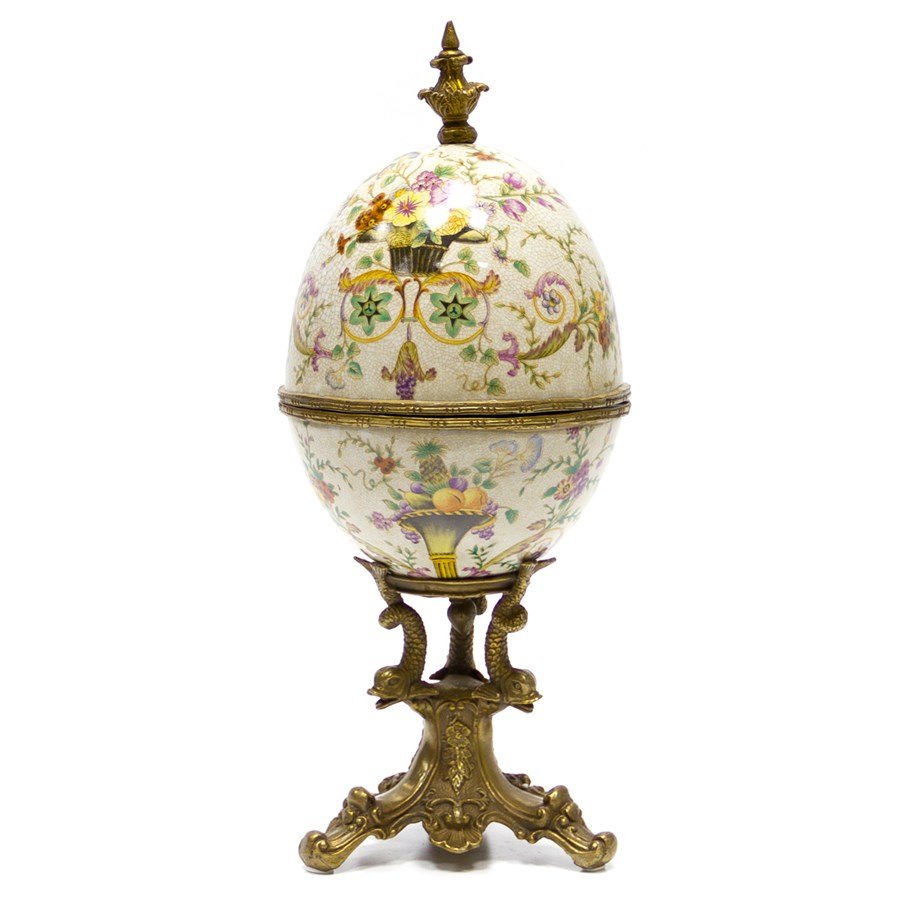 Шкатулка Egg Box Floral Motifs