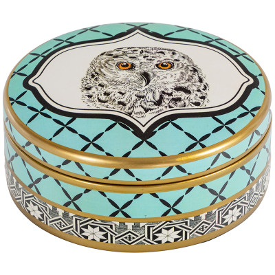 Шкатулка Owl Collection Turquoise Box
