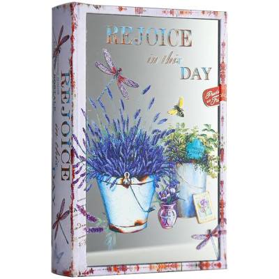 Шкатулка-книга Lavender Mirror Book Box