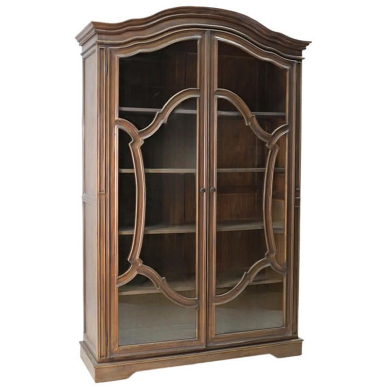 Шкаф 2-х дверный со стеклянными дверцами Interior's Romans