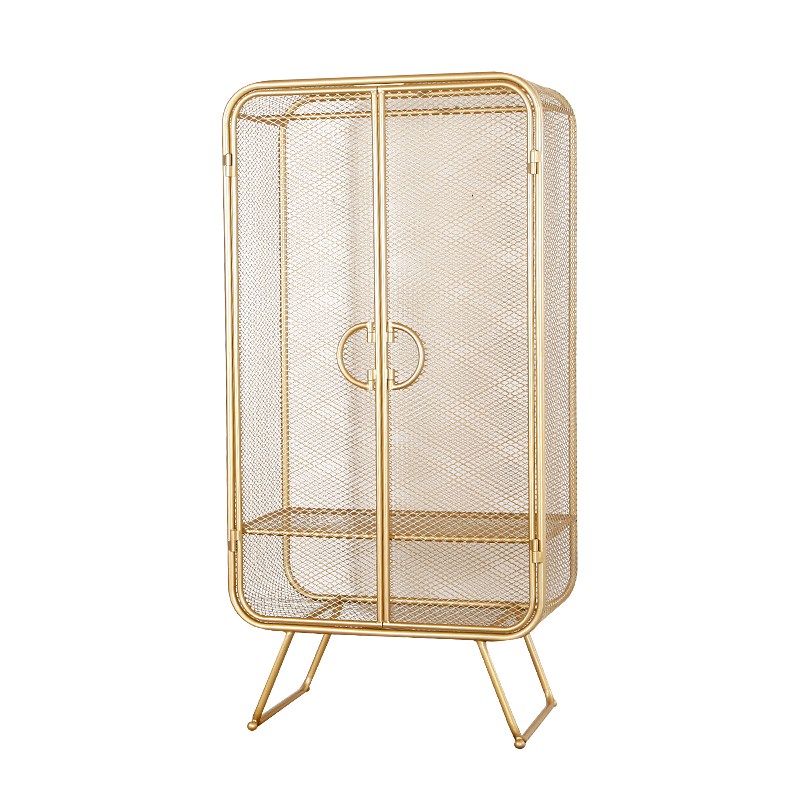 Шкаф Rhombic Grid Wardrobe Gold