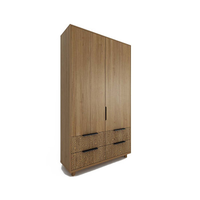 Шкаф двустворчатый с орнаментом Brian