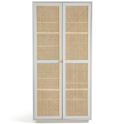 Шкаф с двумя дверцами из плетеного ротанга Tomio Wicker Furniture