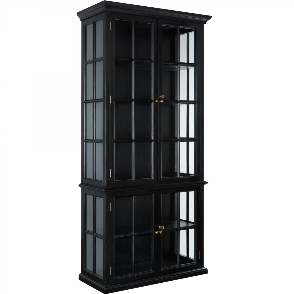 Шкаф-витрина French black