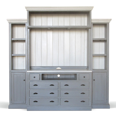 Шкаф-стеллаж Sandro Provence HARMONIE Weathered Grey