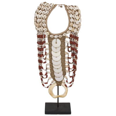 Этническое ожерелье из ракушек Aboriginal Long Discs Necklace
