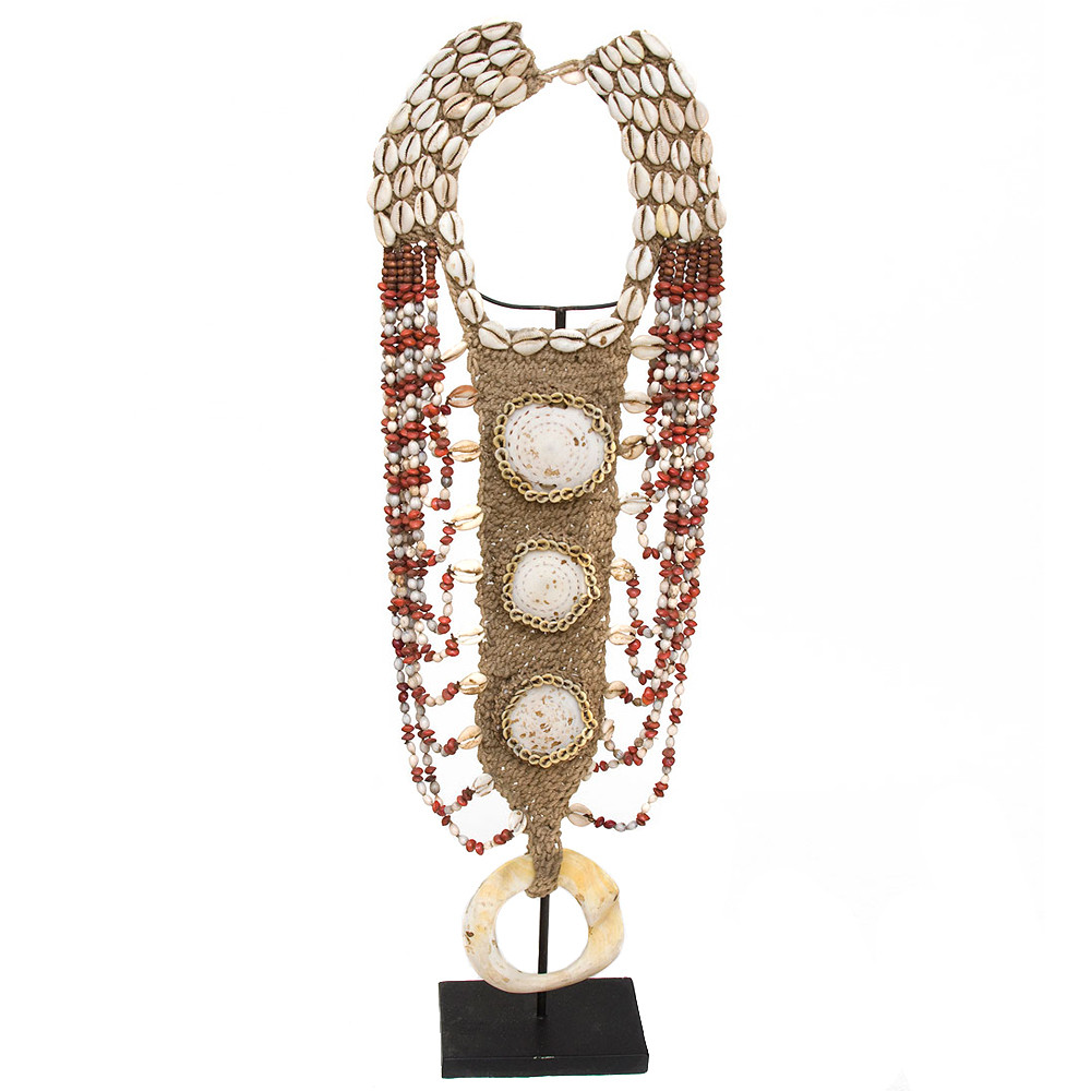 Этническое ожерелье из ракушек Aboriginal Long Necklace Shells