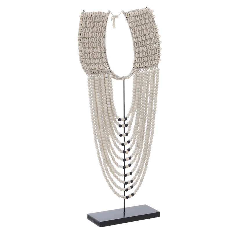 Этническое ожерелье на подставке Seashell Necklace