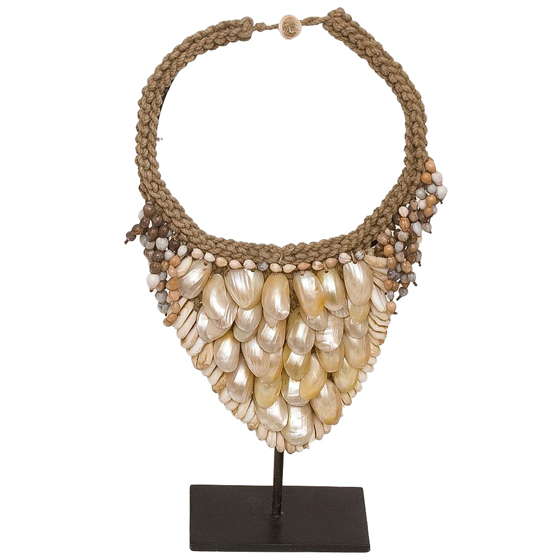 Этническое ожерелье с перламутровыми ракушками Mother of Pearl Shell Necklace