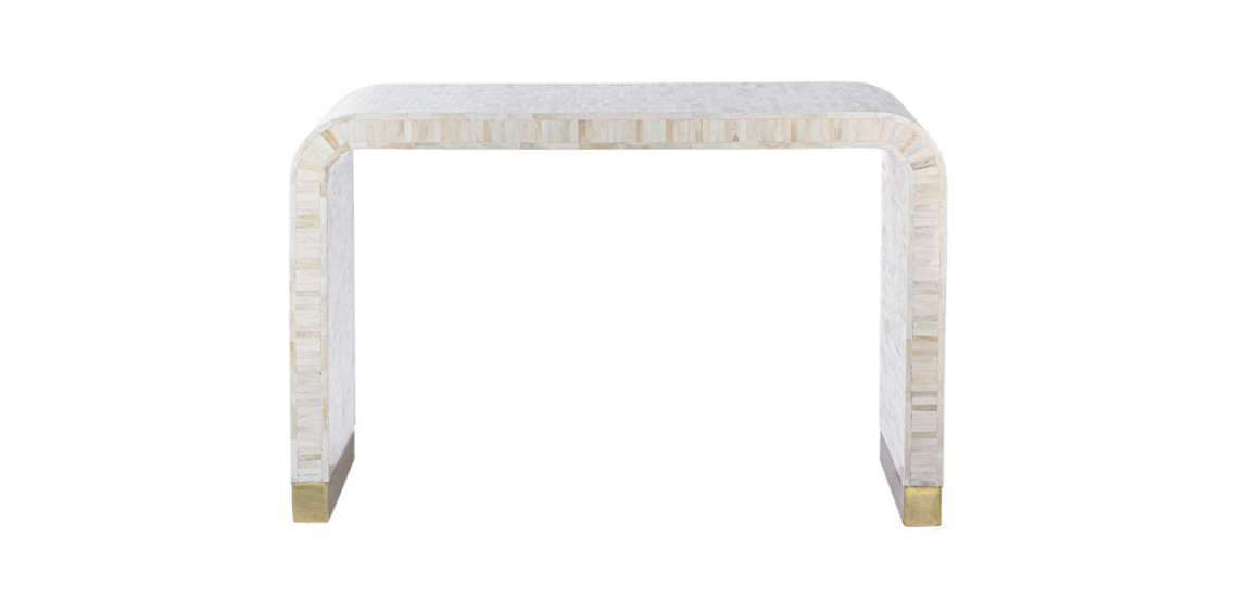 Beacon Console Table - Cream