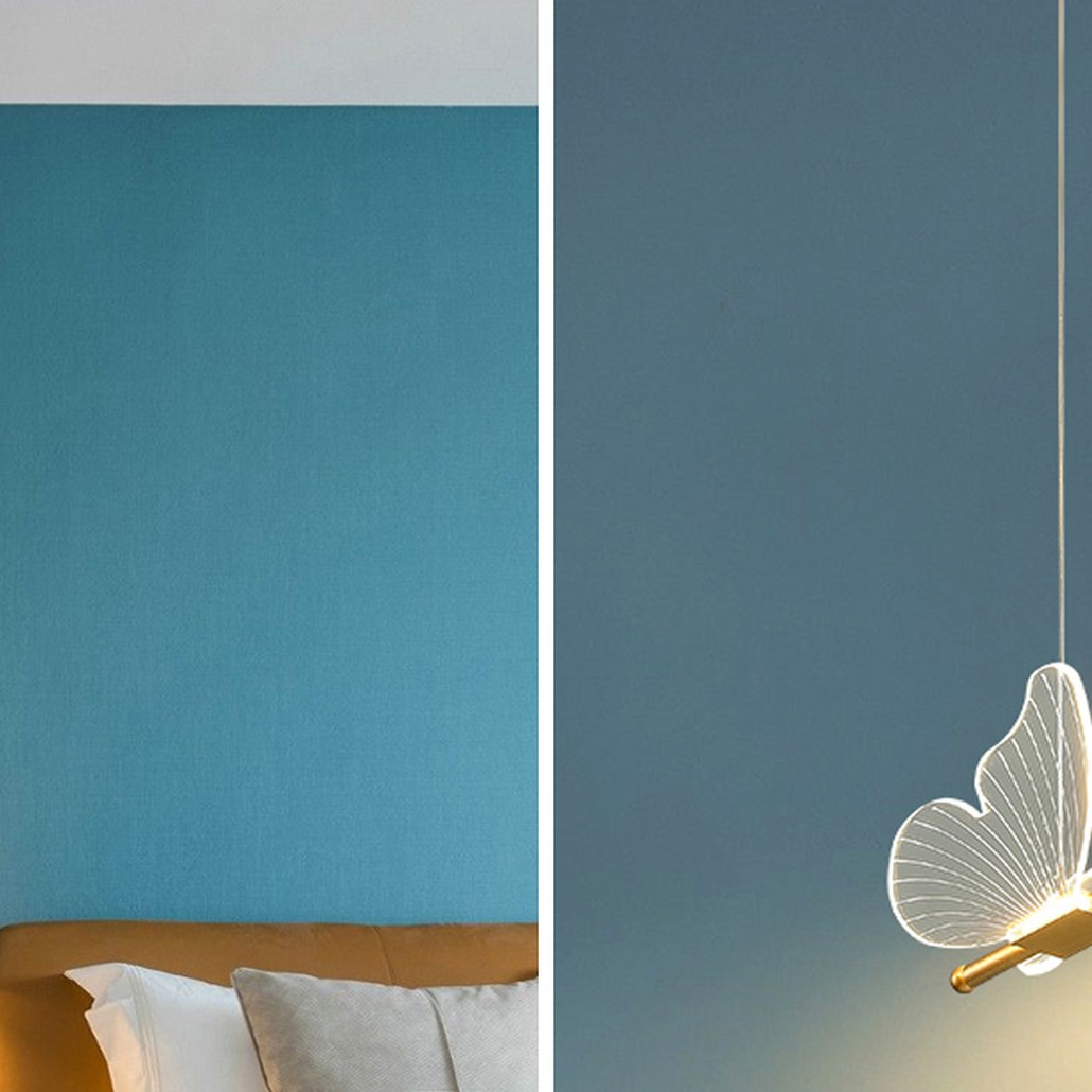 Butterfly Double Pendant Lamp D