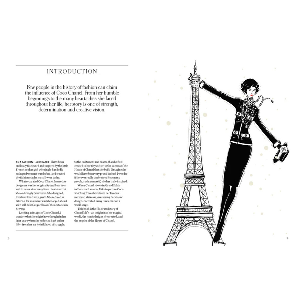 Coco chanel special edition: the illustrated world of a fashion icon