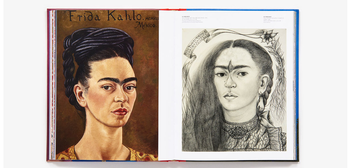 Frida Kahlo Making Her Self Up HB