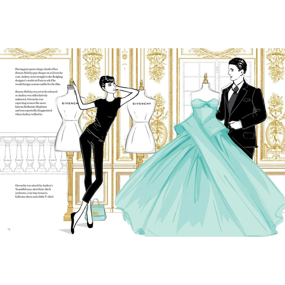 Megan Hess. Audrey Hepburn