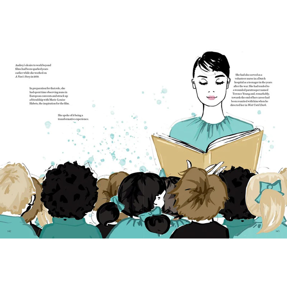 Megan Hess. Audrey Hepburn