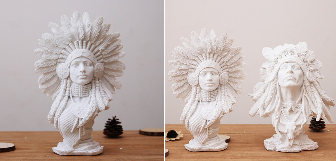 Native american indian figurine B