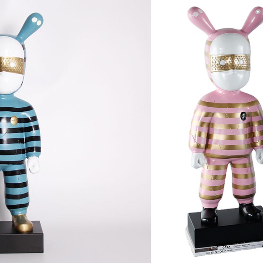 Rolito Large Figurine Blue