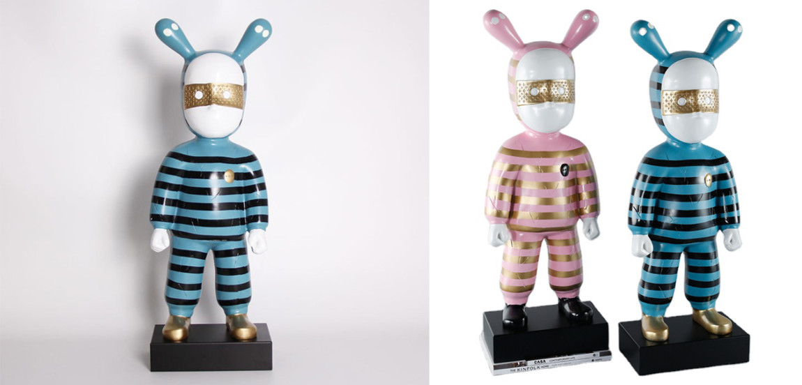 Rolito Large Figurine Blue