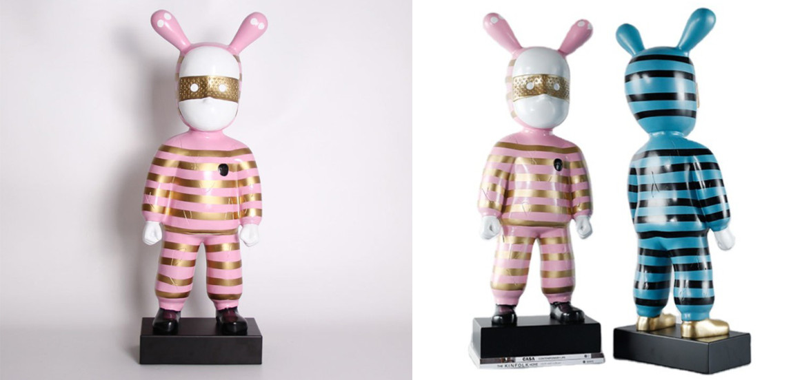 Rolito Large Figurine Pink