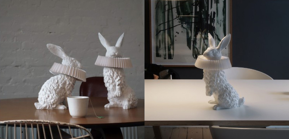 Table Lamp White Rabbit A