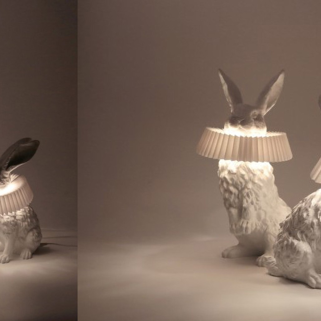 Table Lamp White Rabbit B