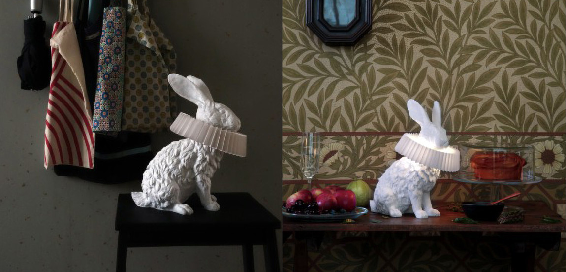 Table Lamp White Rabbit B