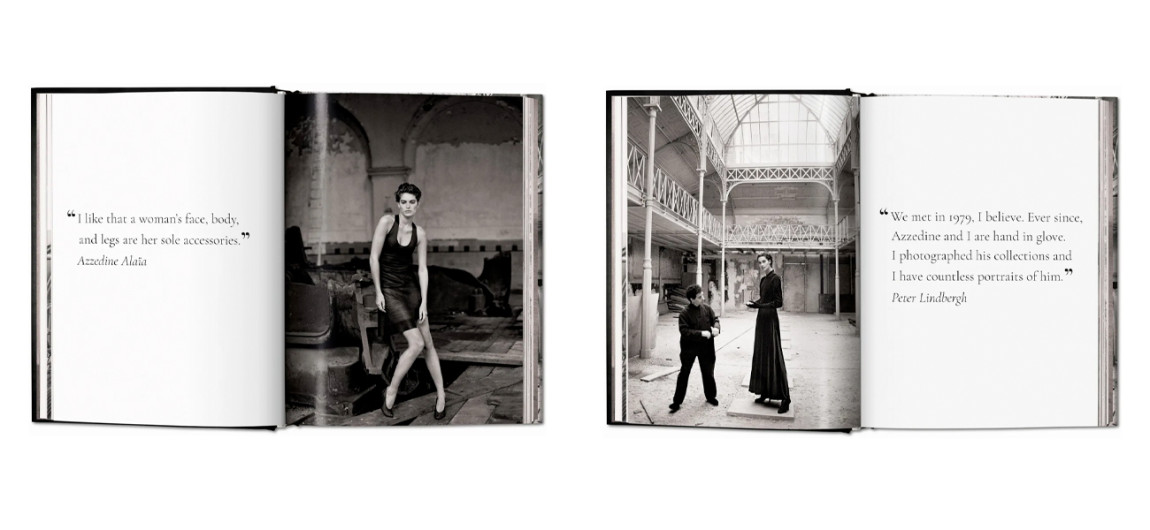 Taschen: Peter Lindbergh. Azzedine Alaia