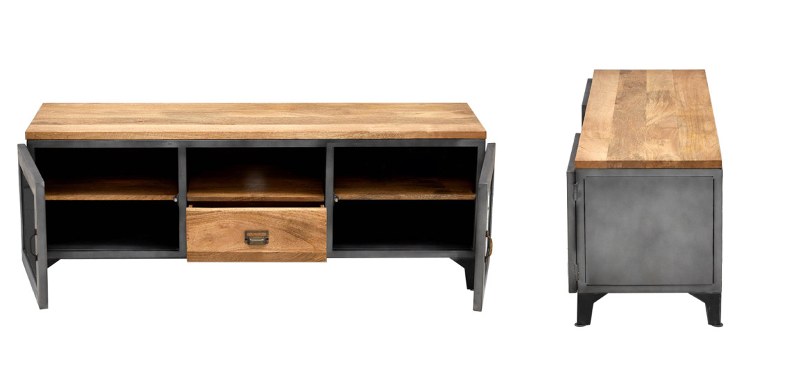 TV-тумба в стиле Лофт Russell TV Stand