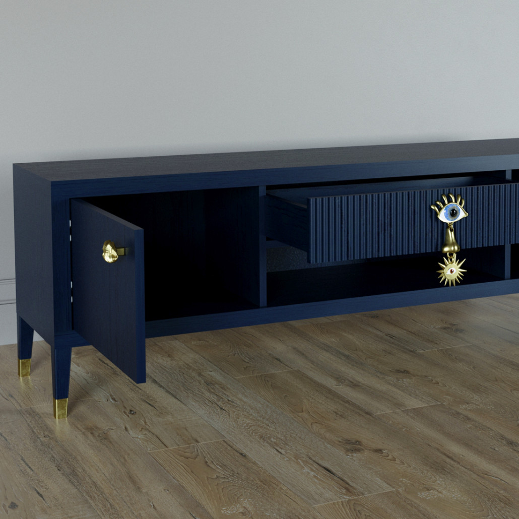 TV-тумба Дизайнерская Elsa Dreams Blue