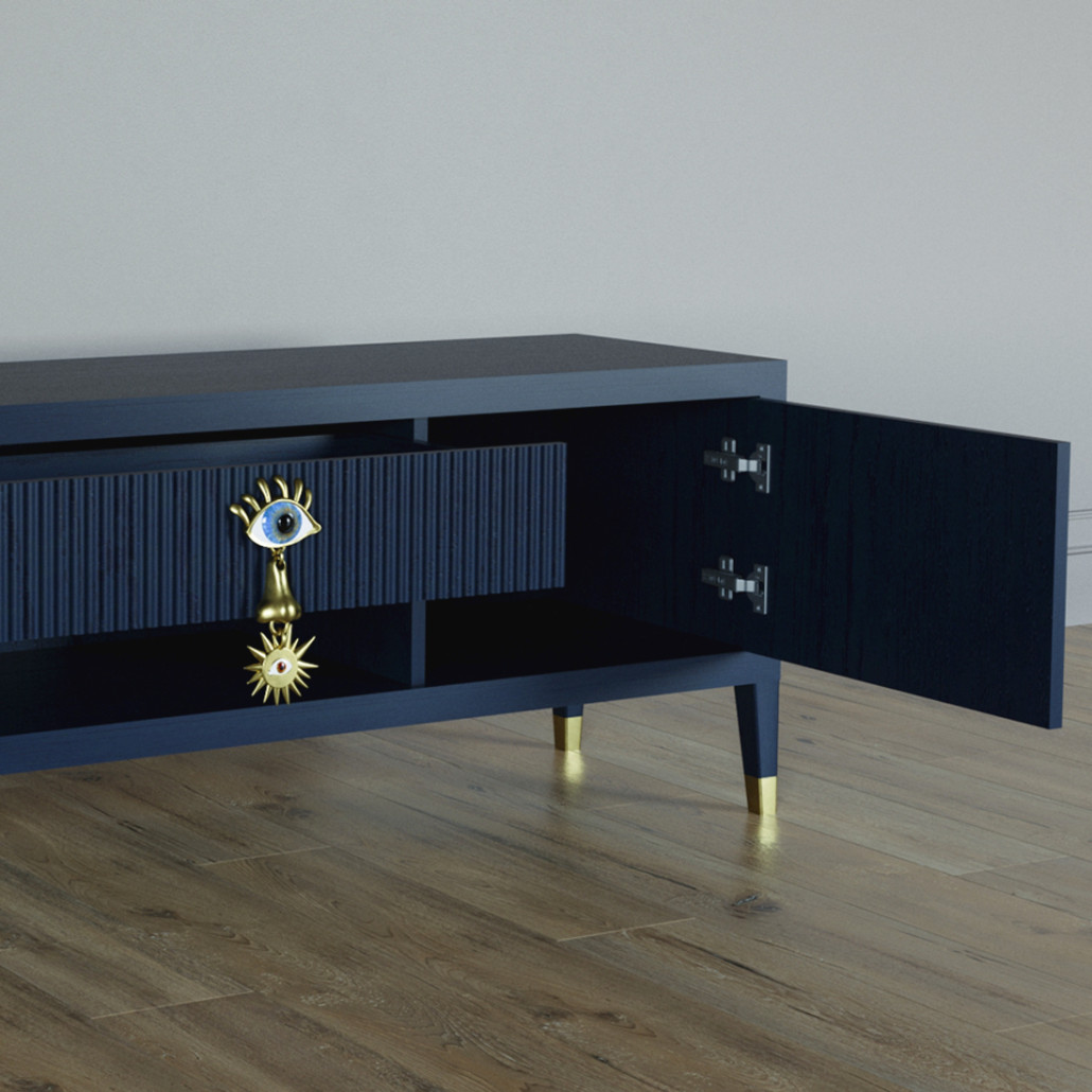 TV-тумба Дизайнерская Elsa Dreams Blue