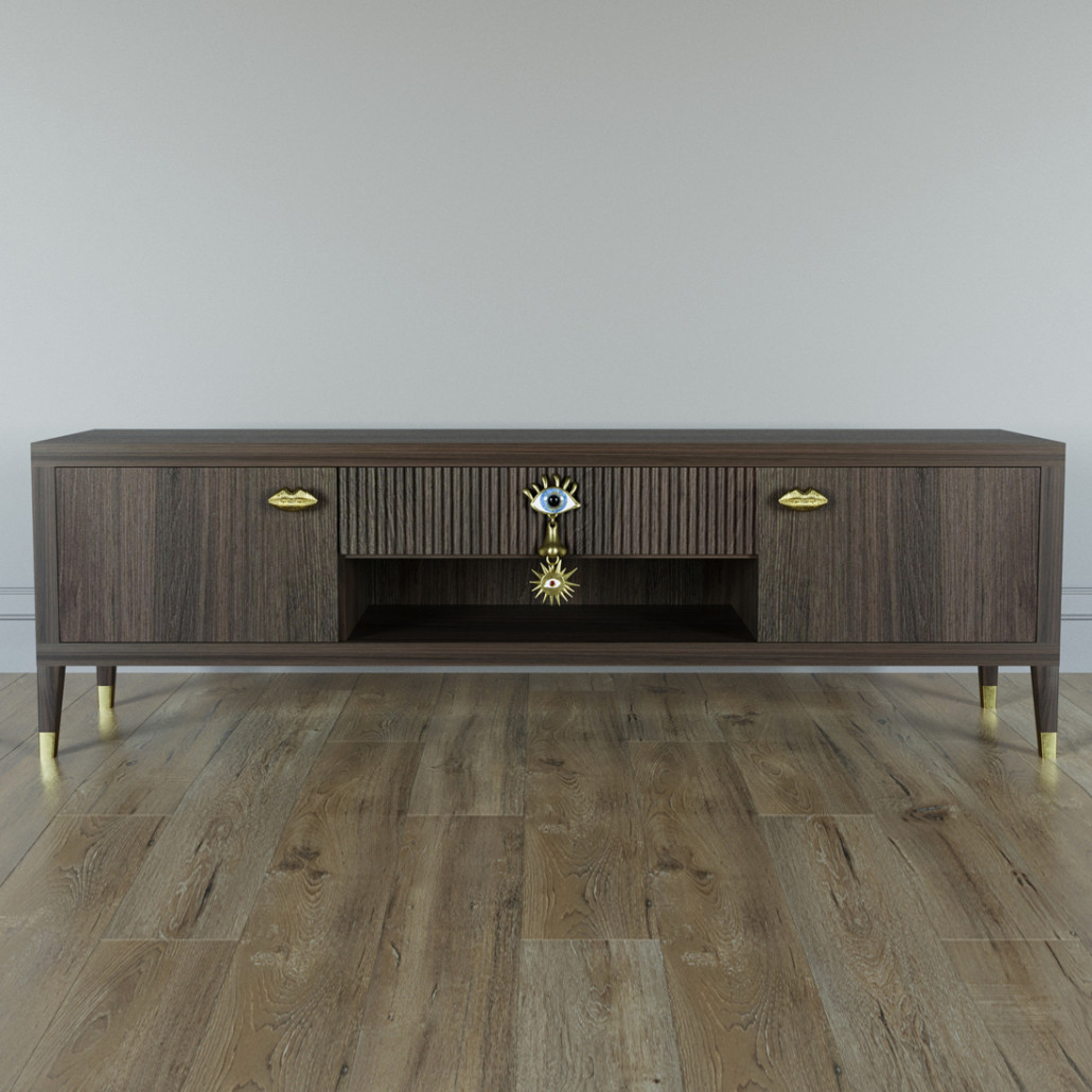 TV-тумба Дизайнерская Elsa Dreams Walnut