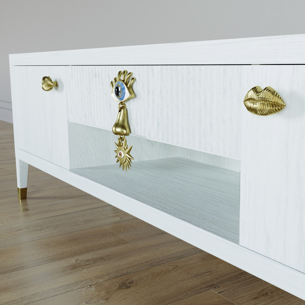 TV-тумба Дизайнерская Elsa Dreams White