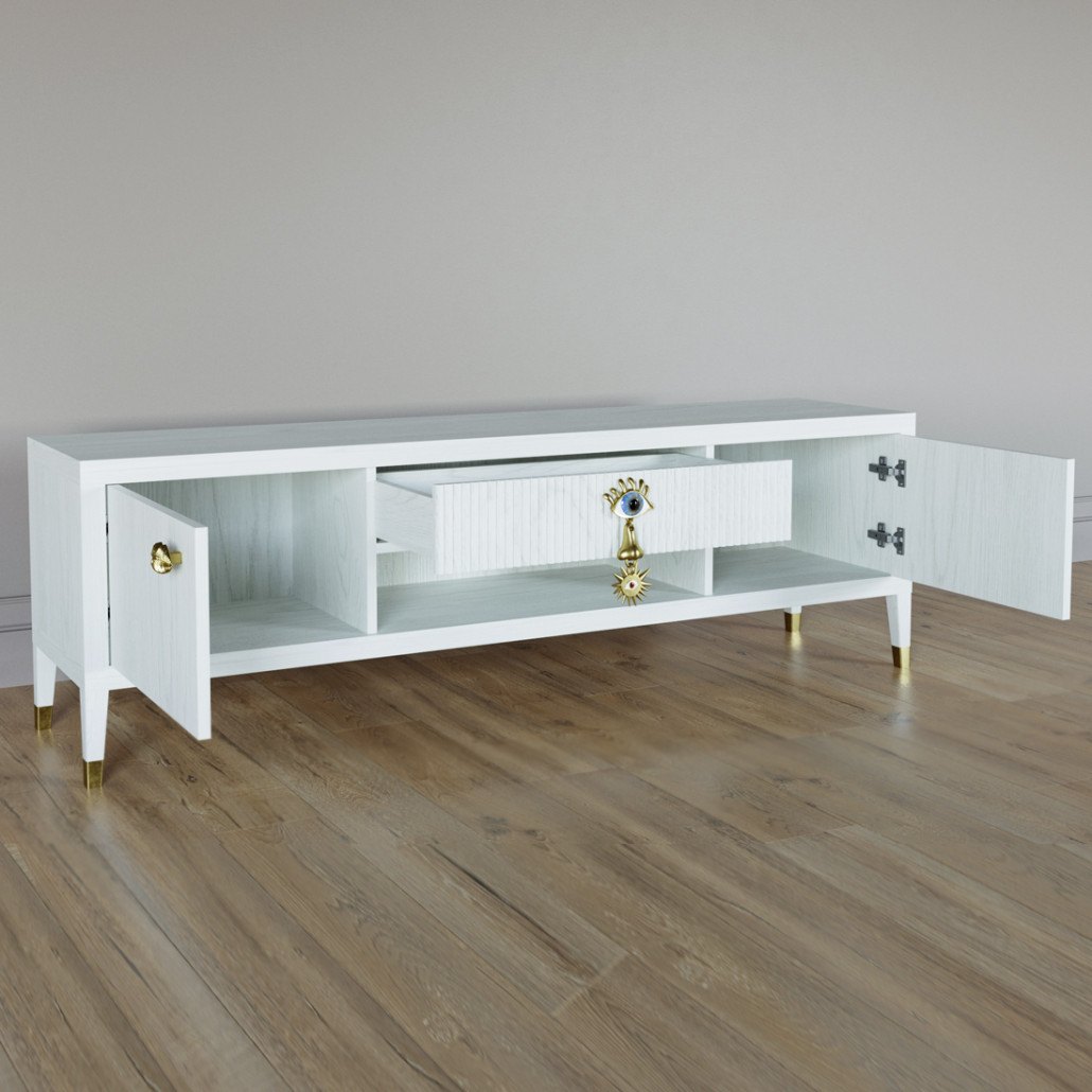 TV-тумба Дизайнерская Elsa Dreams White