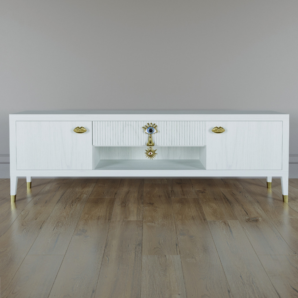 TV-тумба Дизайнерская Elsa Dreams White